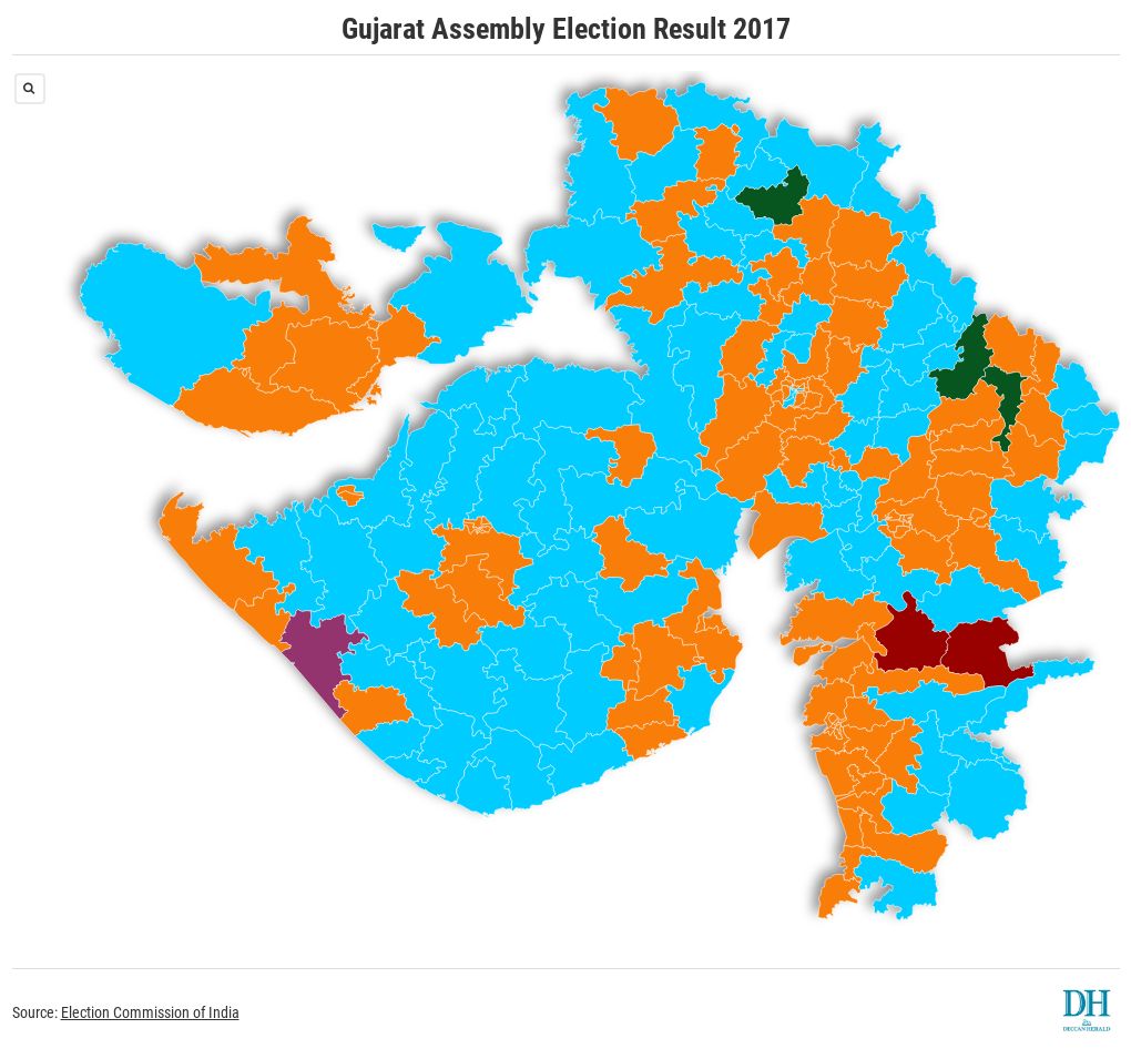 Gujarat Poll Results 2017 Flourish 8886