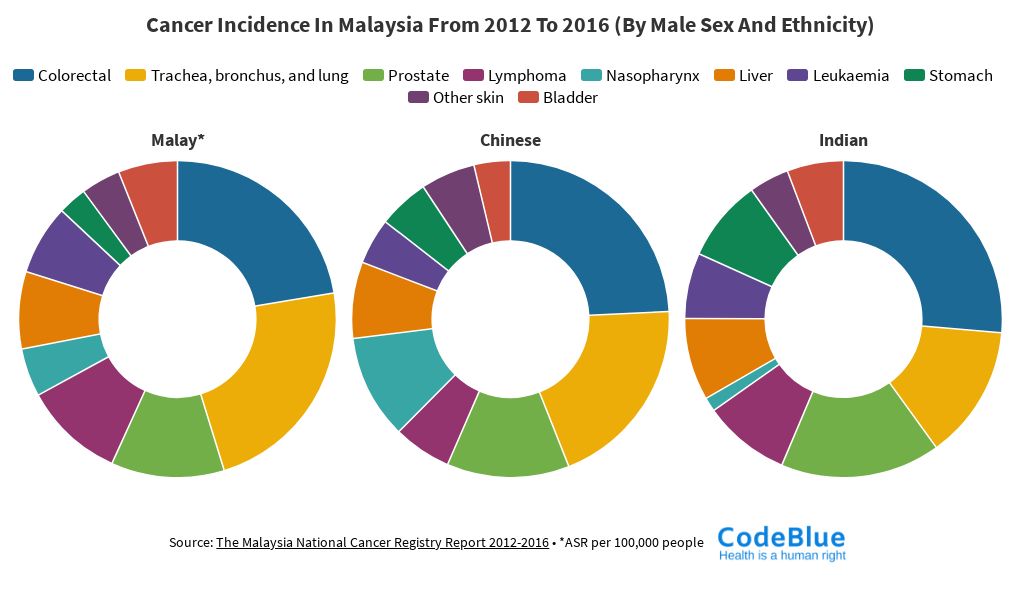 Cancer Incidence From 2012 To 2016 By Male Sex And Ethnicity Flourish