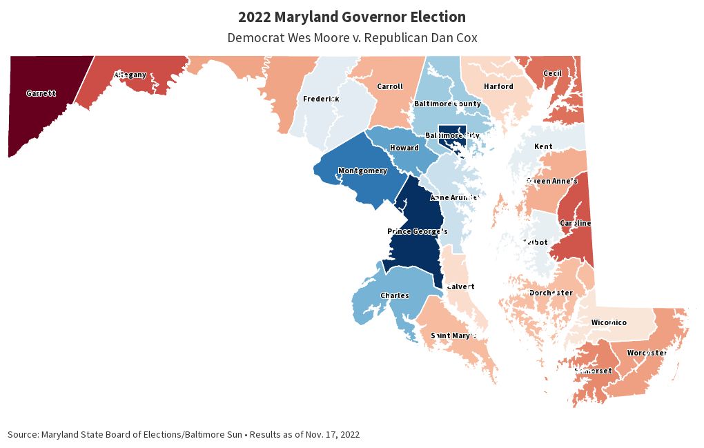 2022 General Election Maryland Flourish