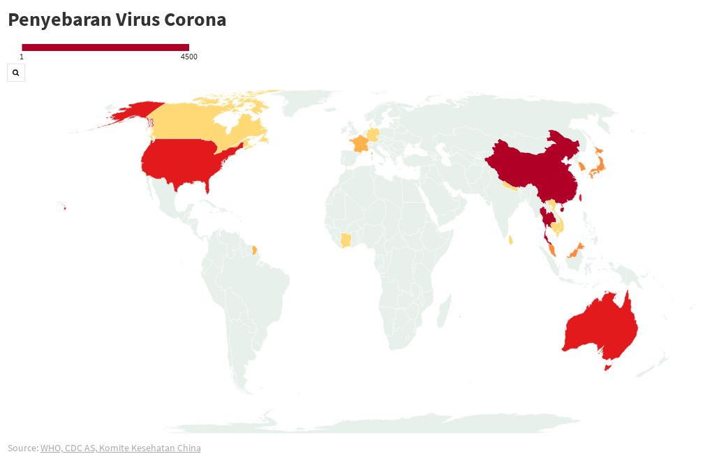  Penyebaran  Virus  Corona  Flourish