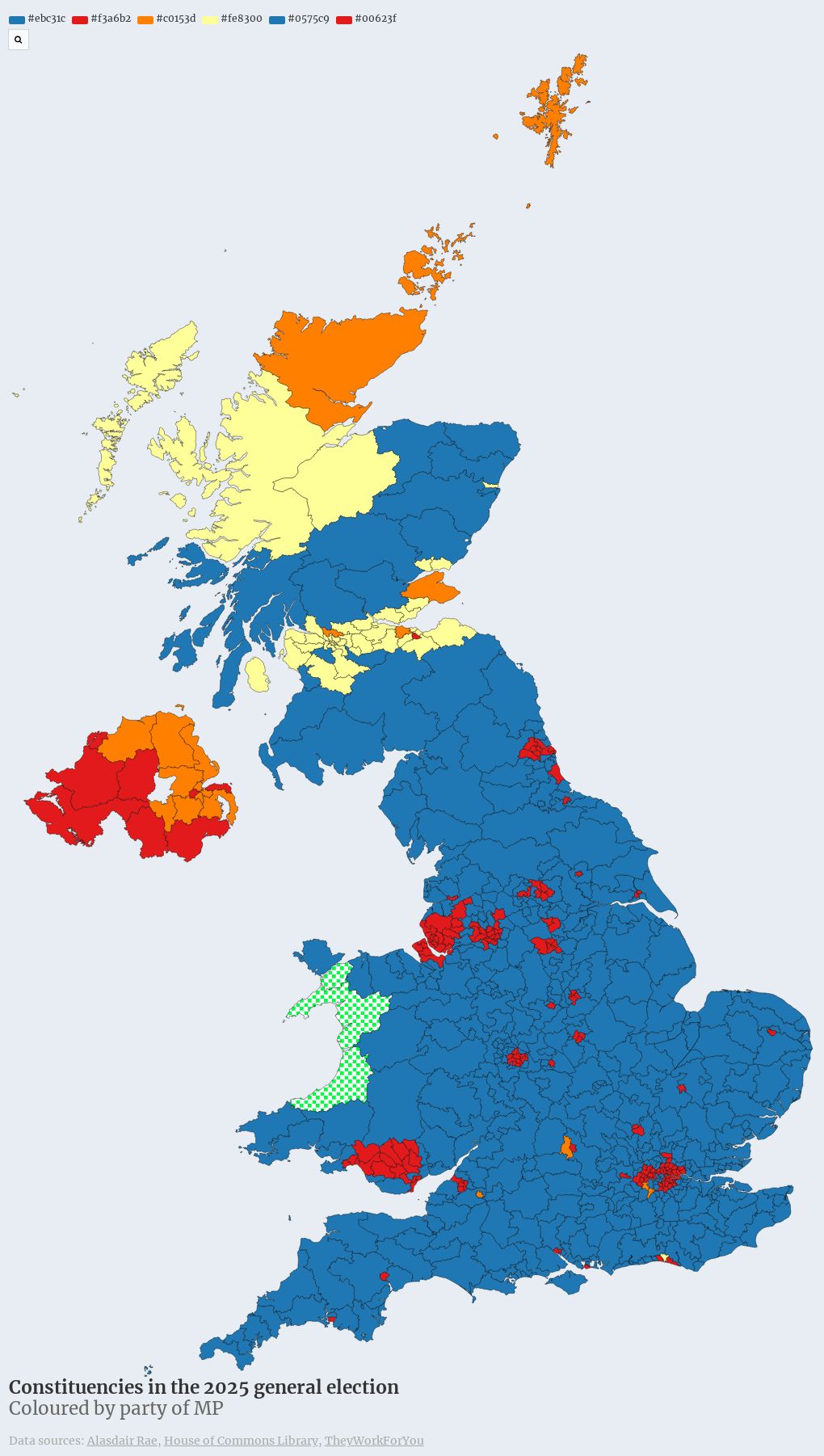 UK Election 2025 Predictions  Flourish