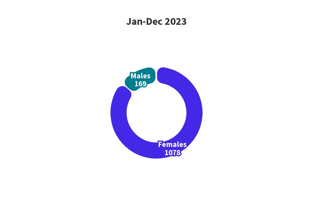 Domestic Violence Cases By Sex Jan Nov 2023 Flourish 3272