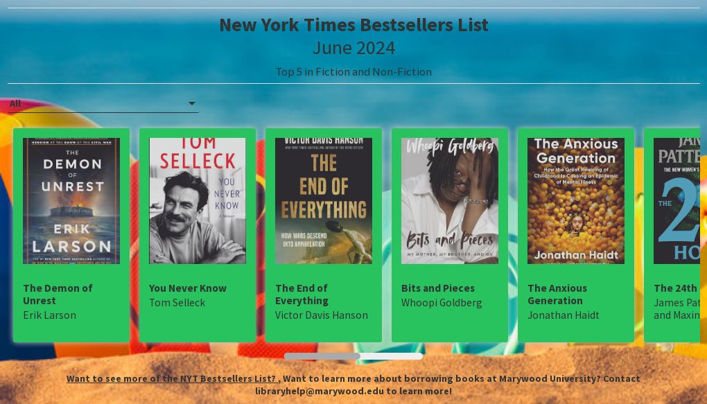 New York Times Bestsellers List June 2024 Flourish