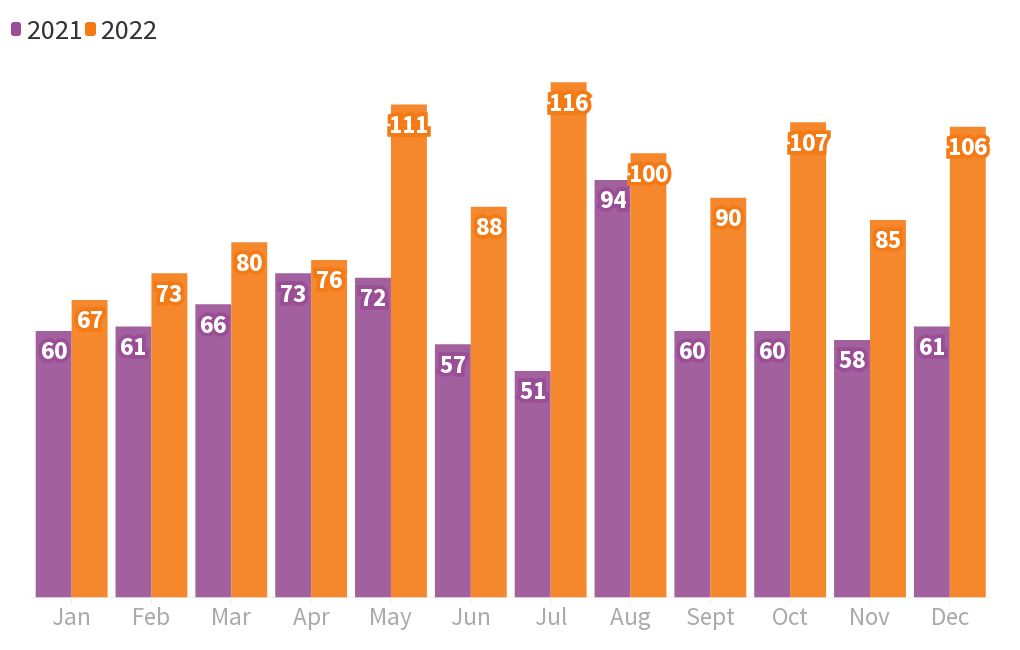 Domestic Violence Cases Jan Nov 2022 Flourish 4681