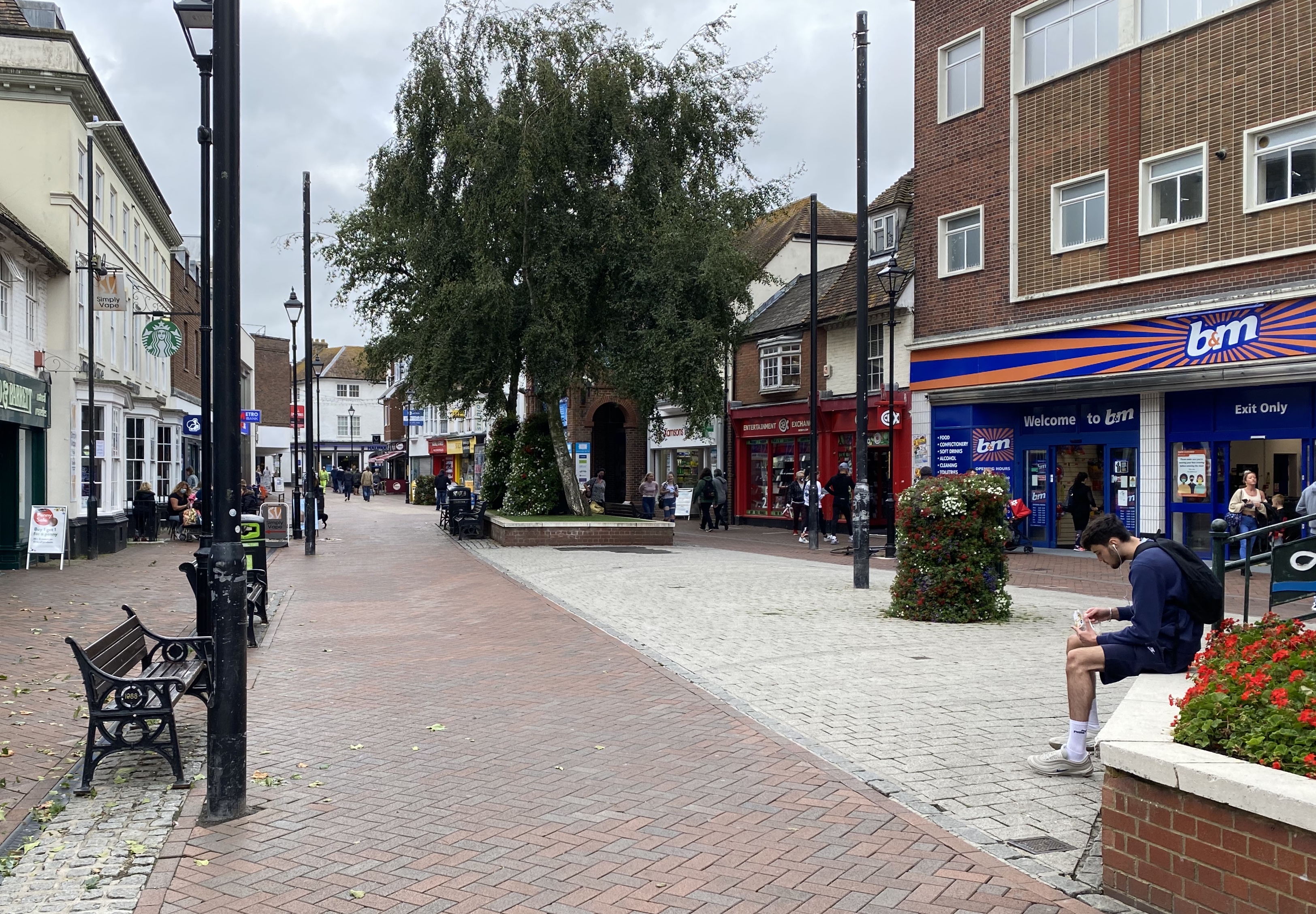 Then and now pictures of Ashford town centre