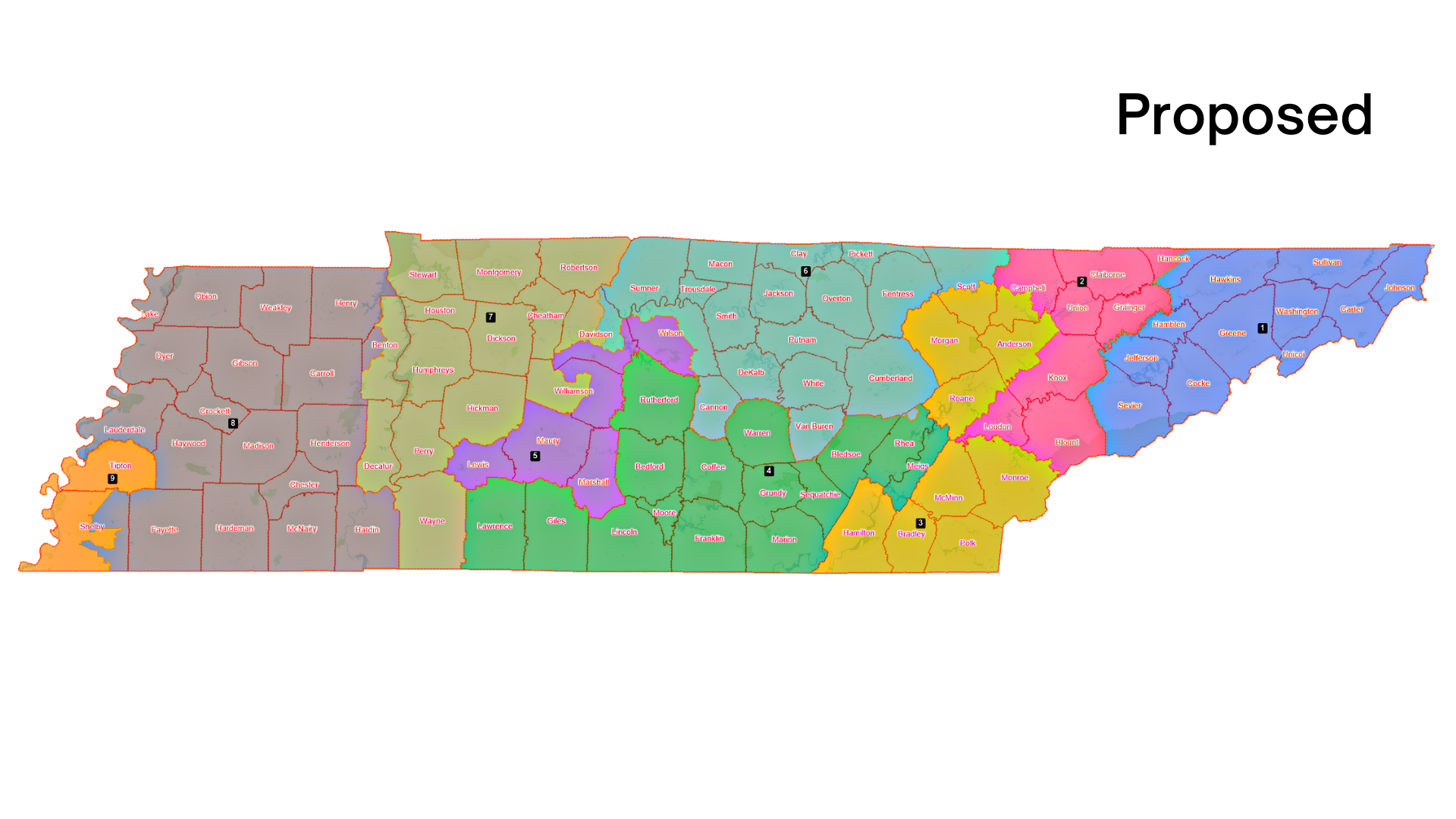Tennessee Congressional Districts Map – Get Latest Map Update