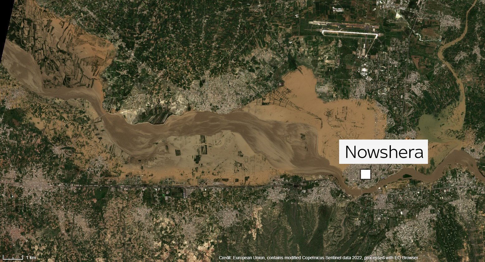 Inondations au Pakistan : des images satellites et des cartes montrent l'ampleur de la catastrophe | Nouvelles du monde