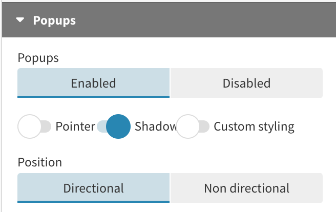 An image showing the popup setting for selecting directional or non-directional chords