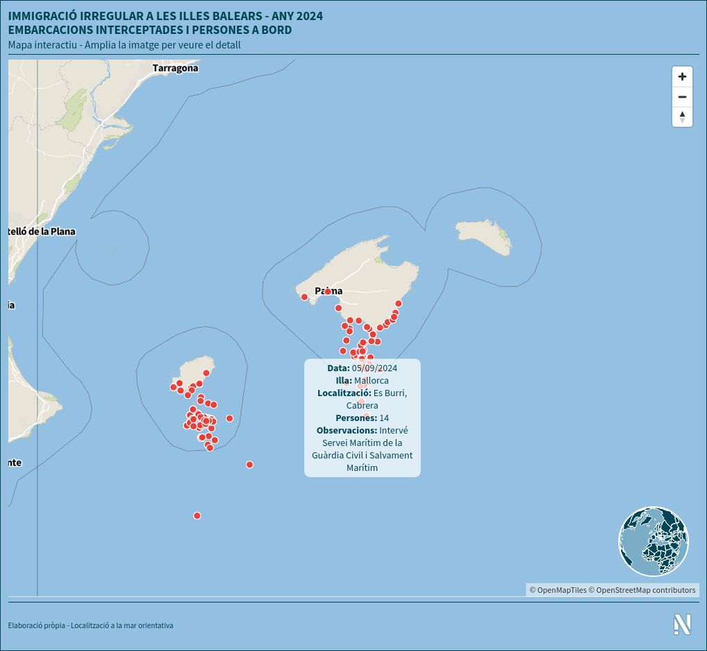 map visualization