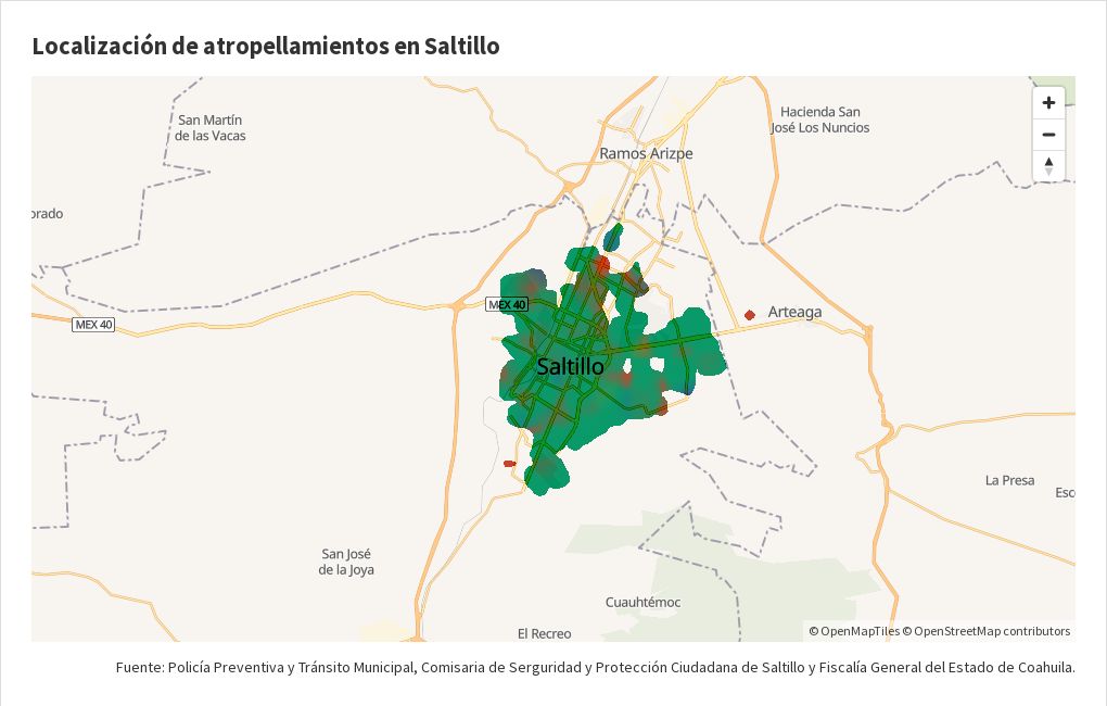 map visualization