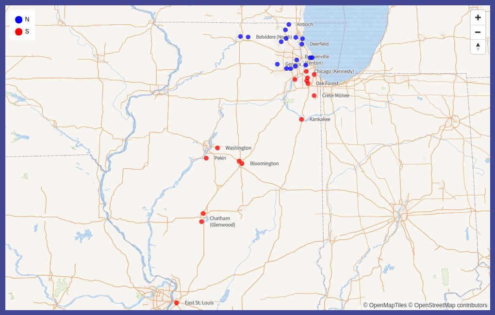 map visualization