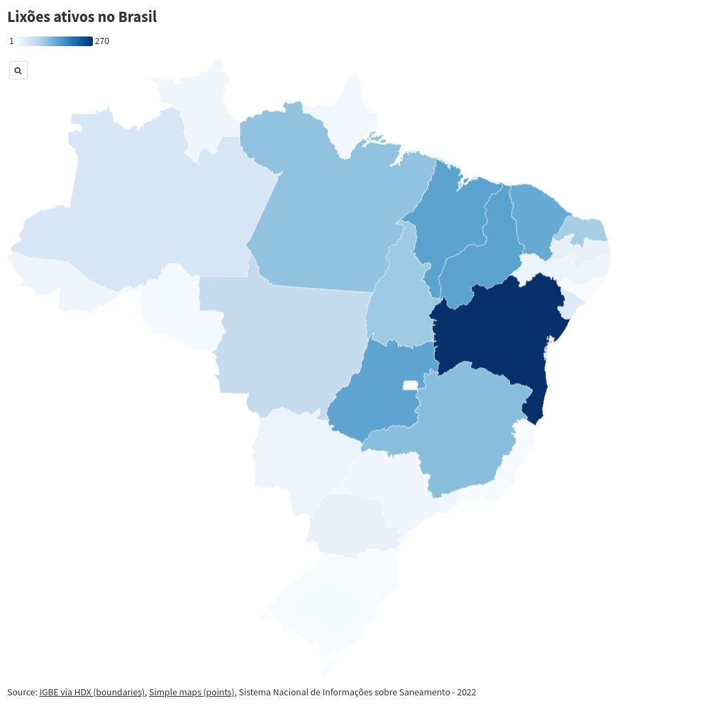 map visualization