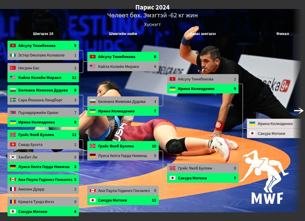 tournament visualization