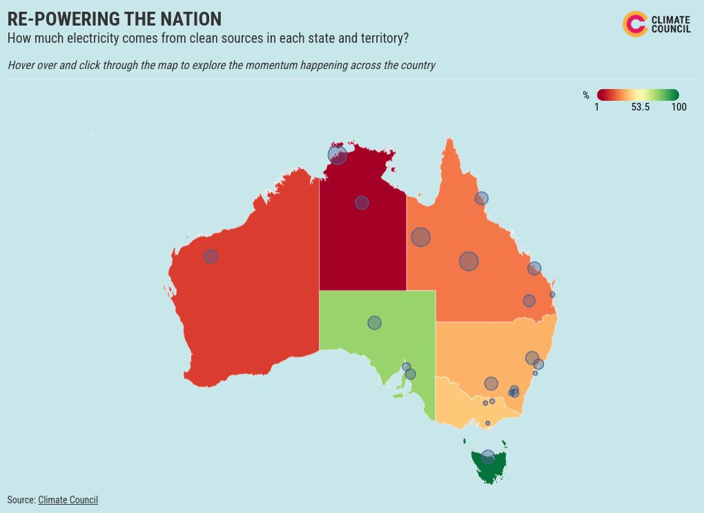 map visualization