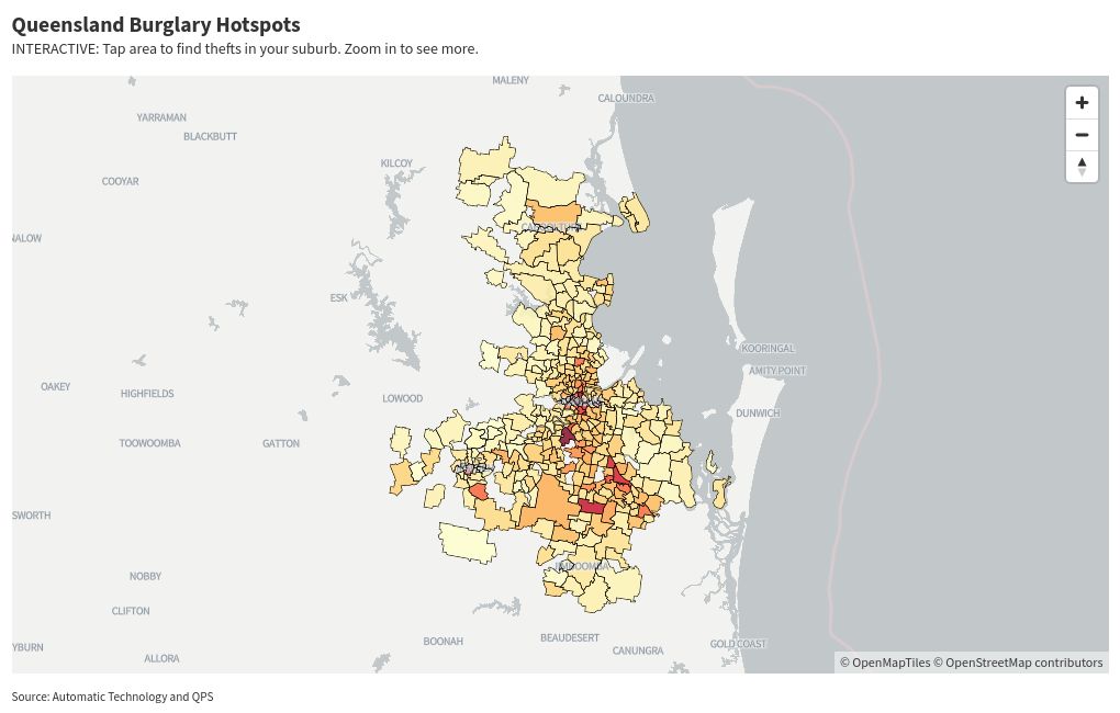 map visualization