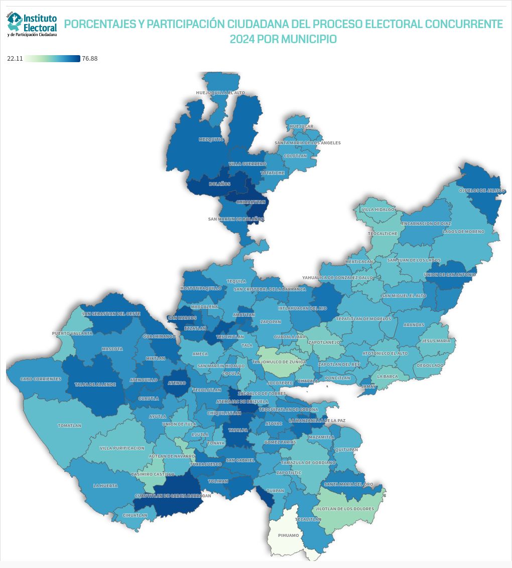 map visualization