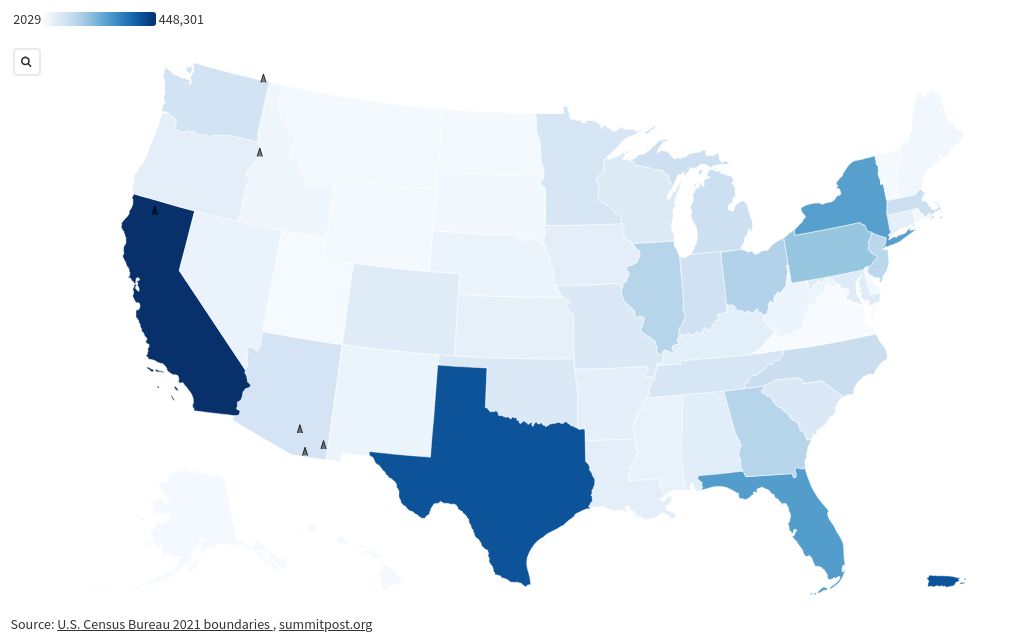 map visualization