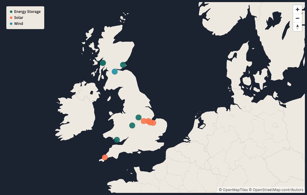 map visualization