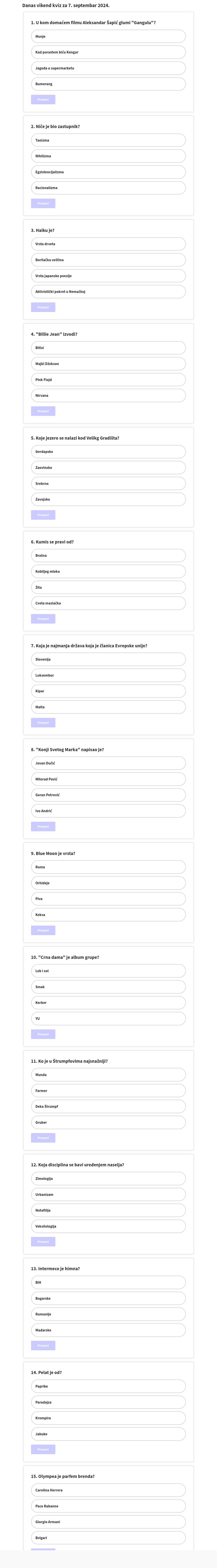 quiz visualization