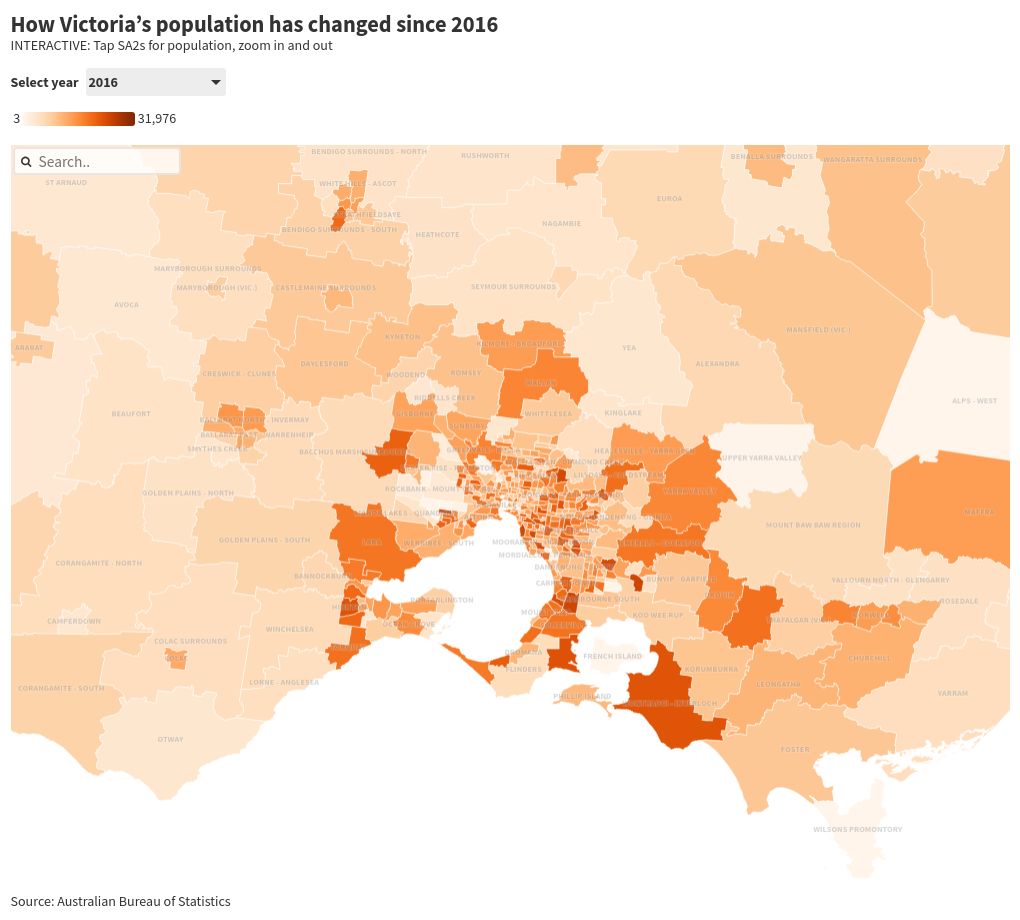 map visualization