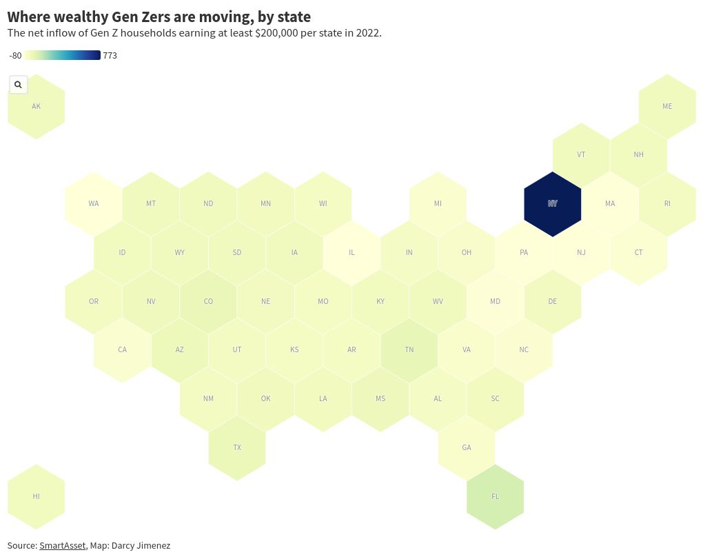 map visualization