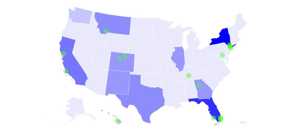 map visualization