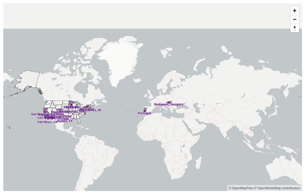 map visualization