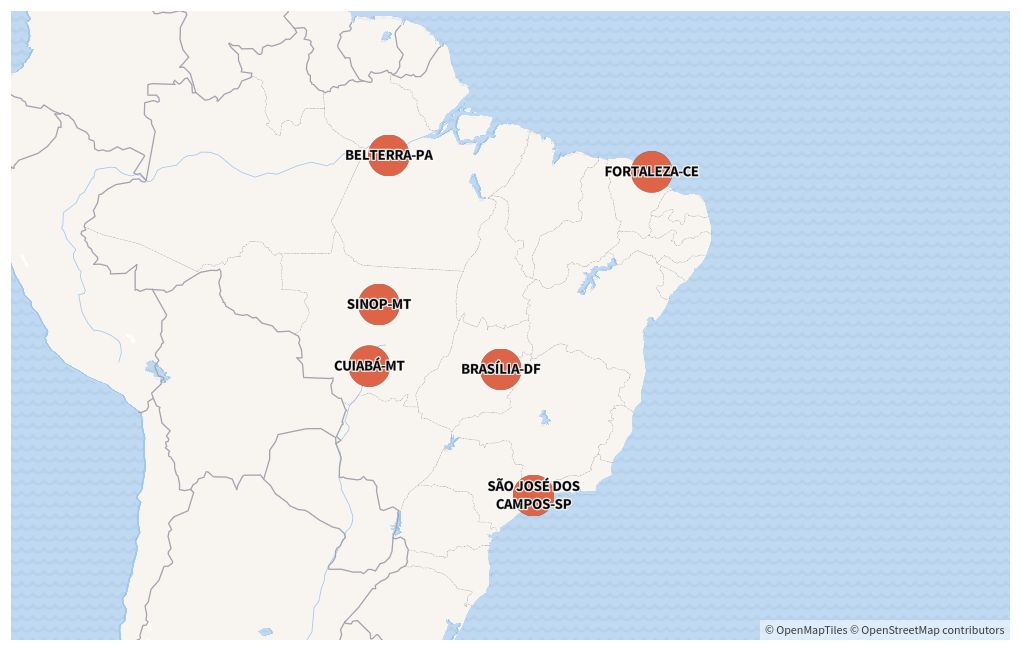 map visualization