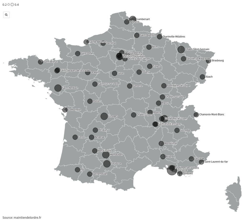 map visualization