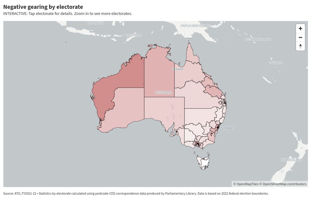 map visualization