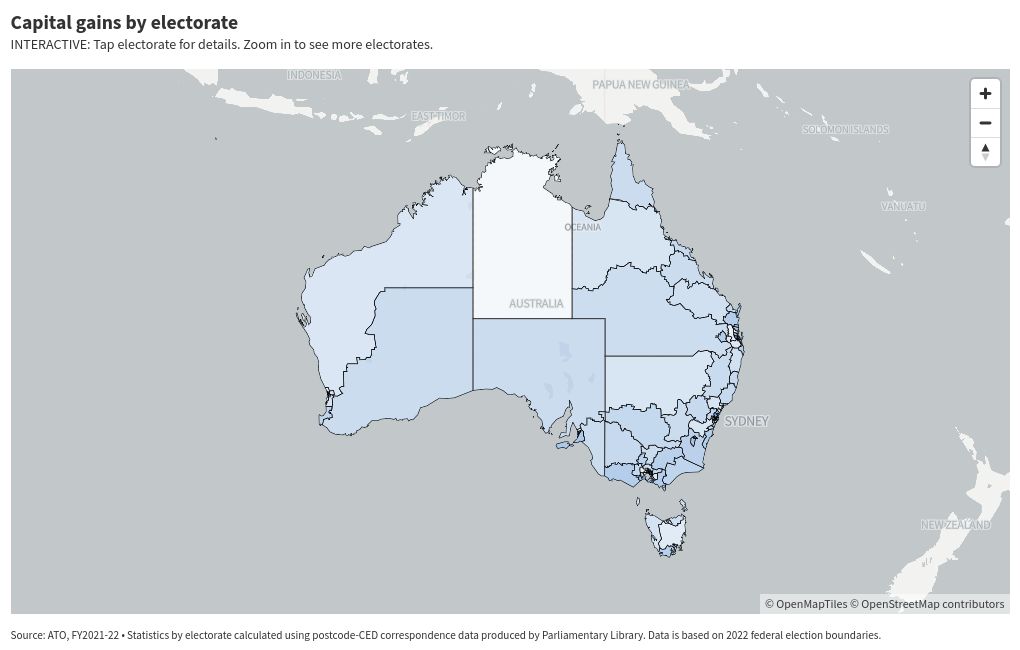 map visualization