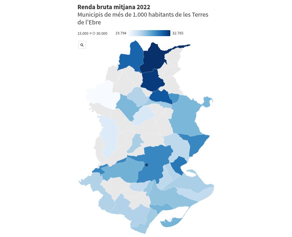 visualização de mapa