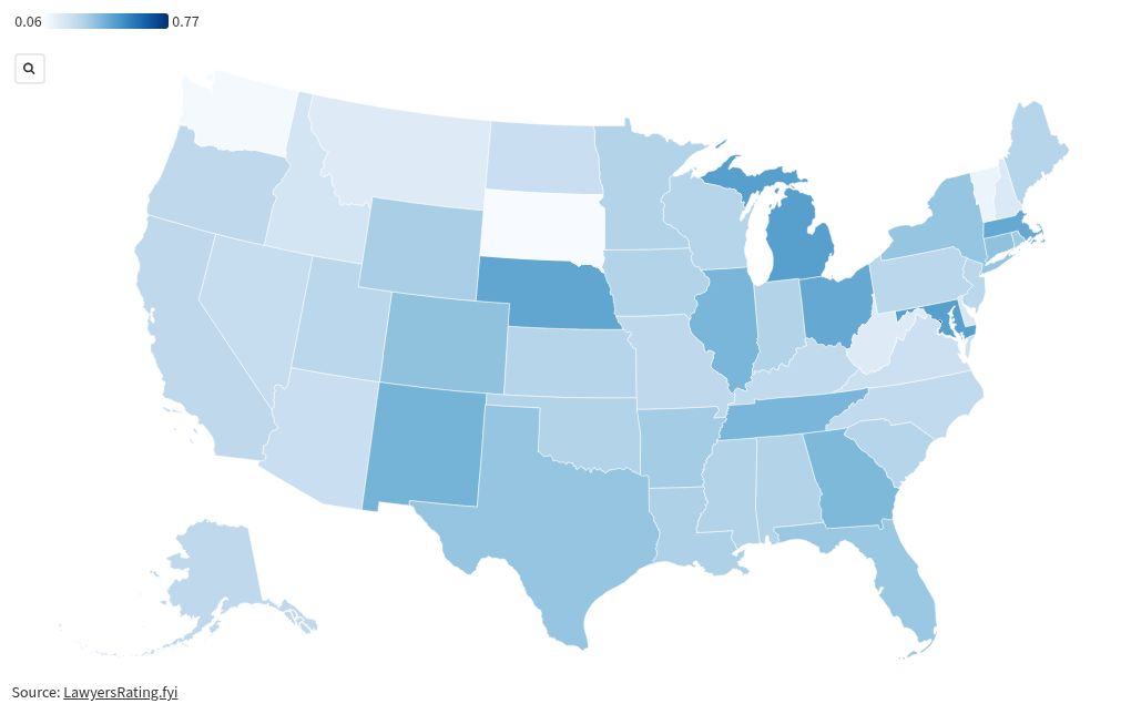 map visualization