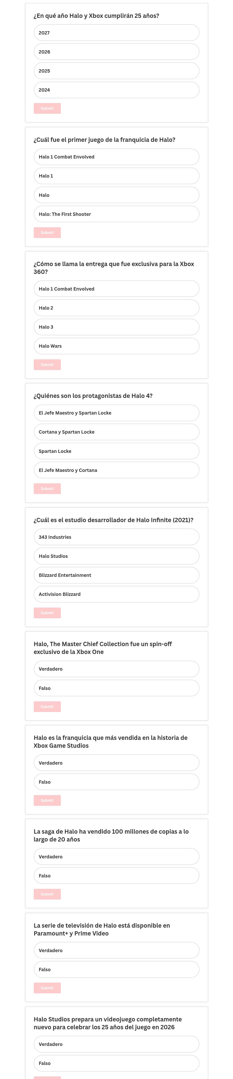 quiz visualization