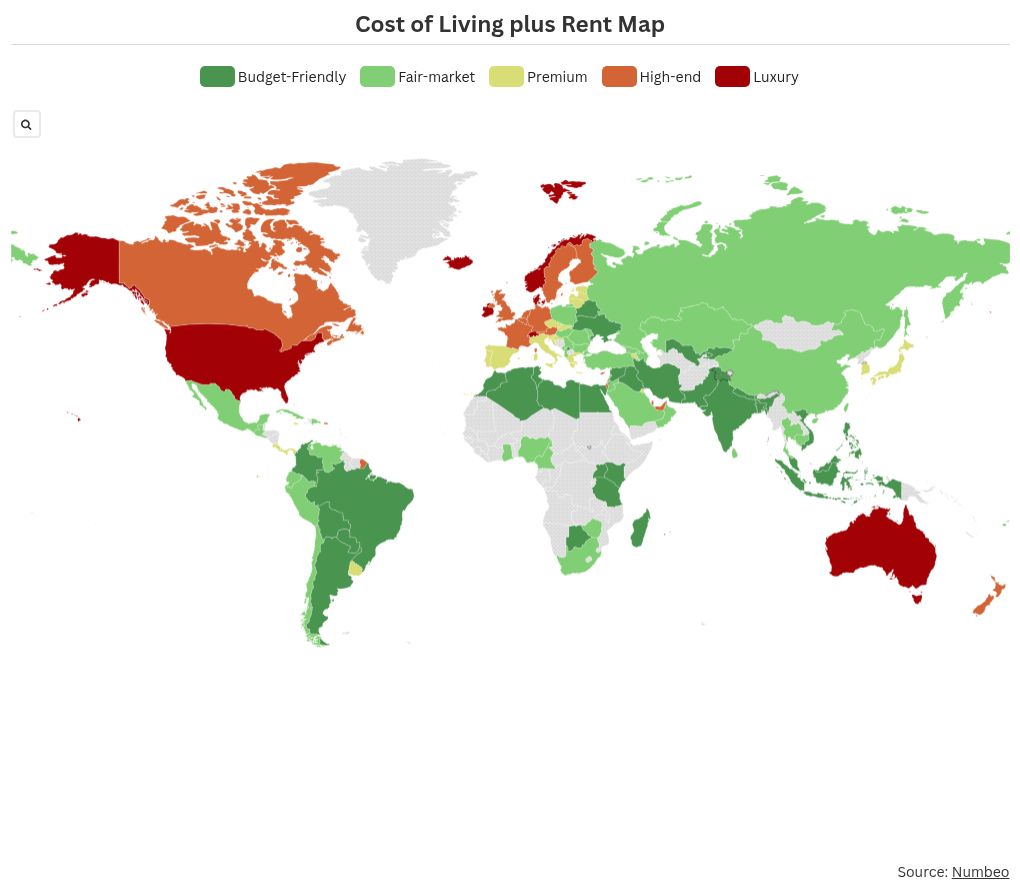 map visualization