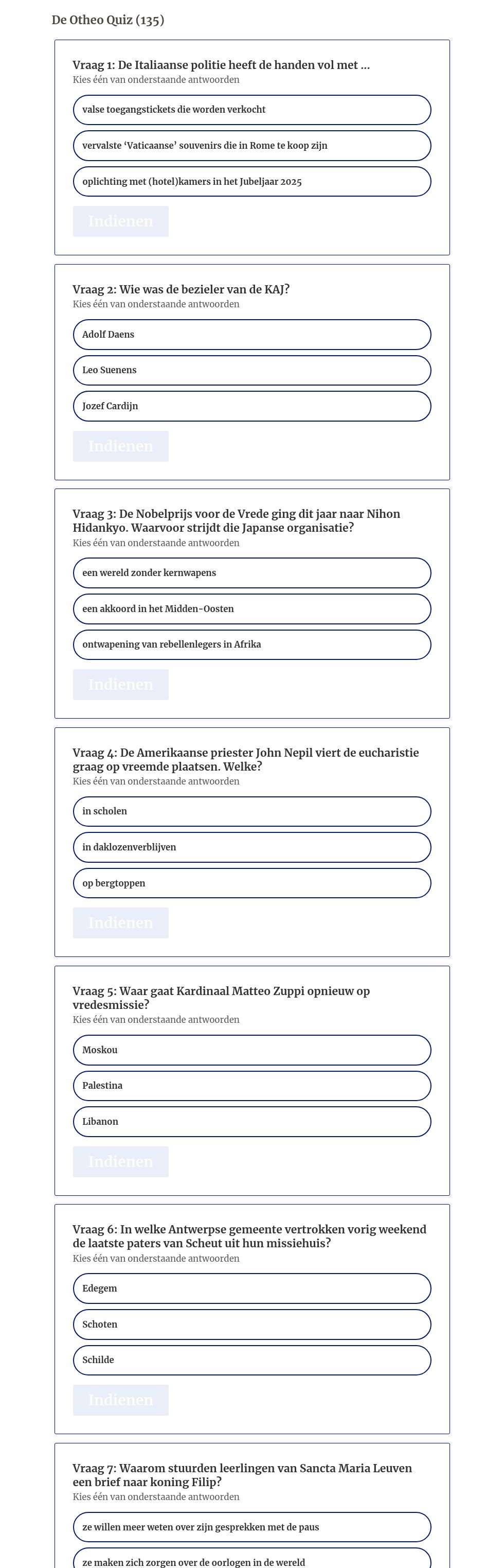 quiz visualization