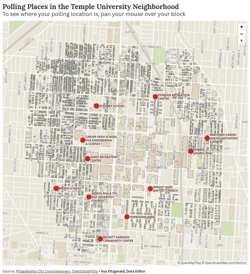 map visualization