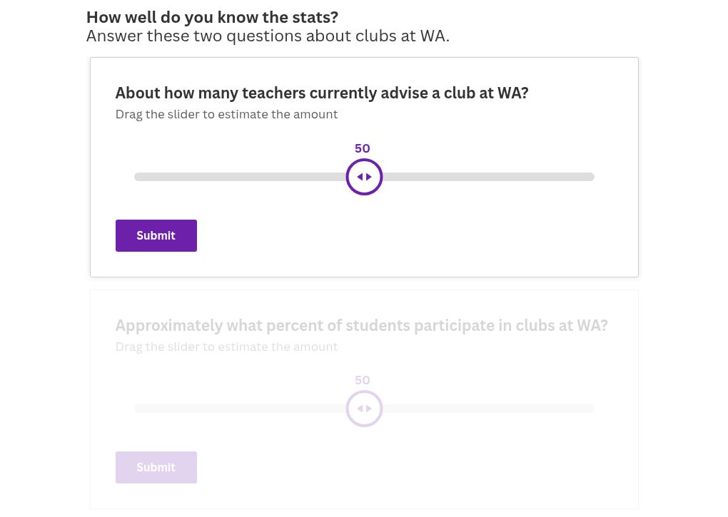 quiz visualization