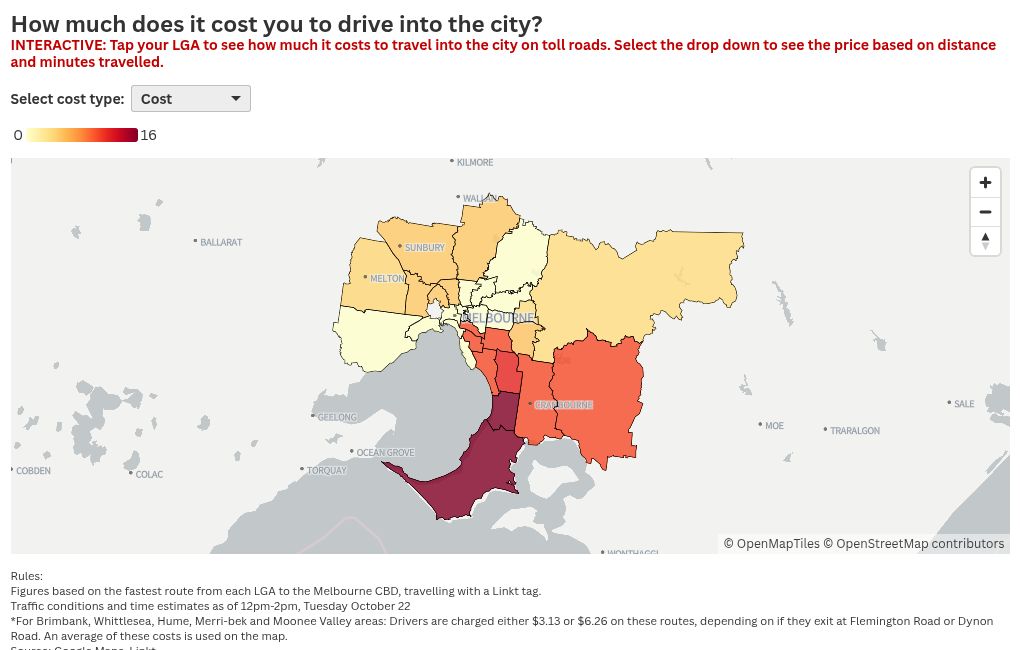 map visualization