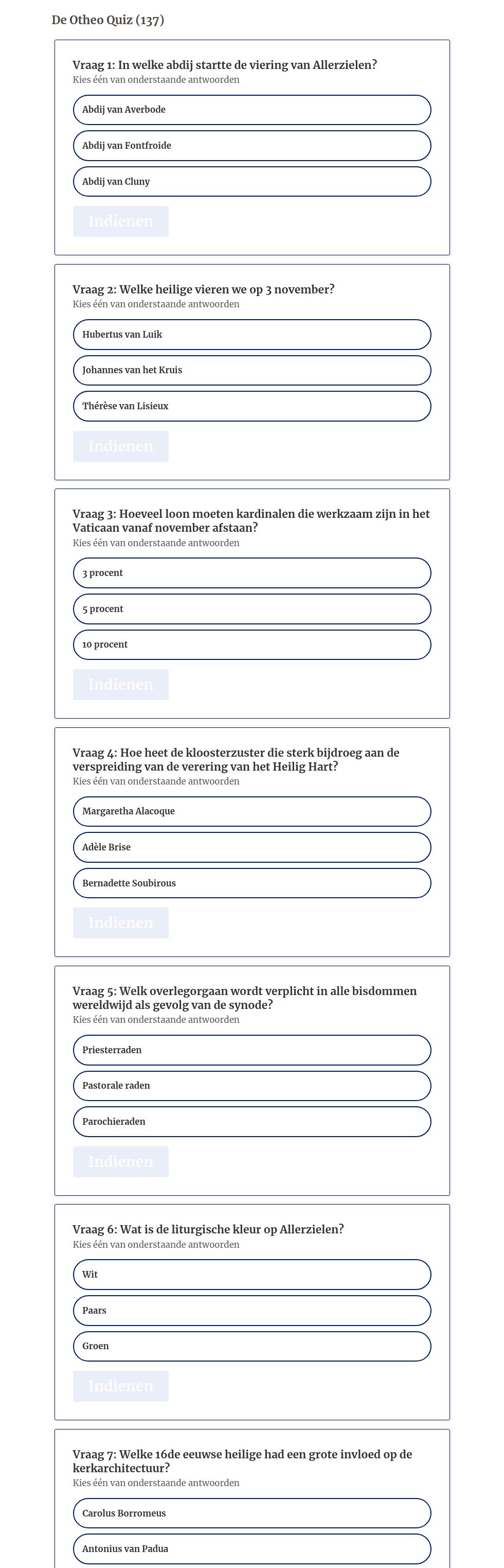 quiz visualization