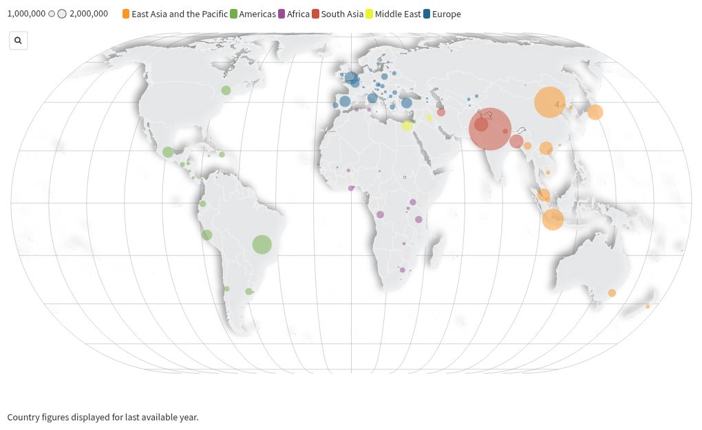 map visualization