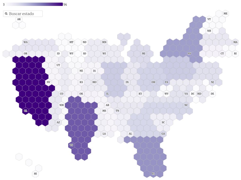 map visualization