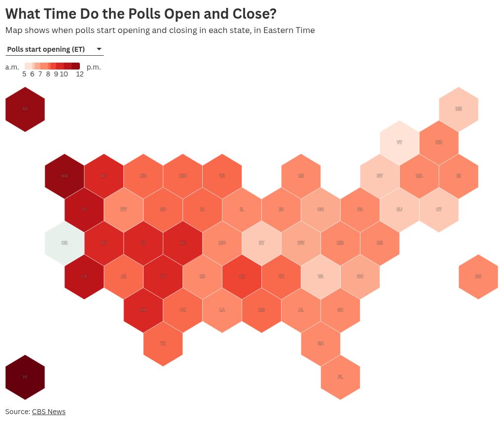 Map visualization