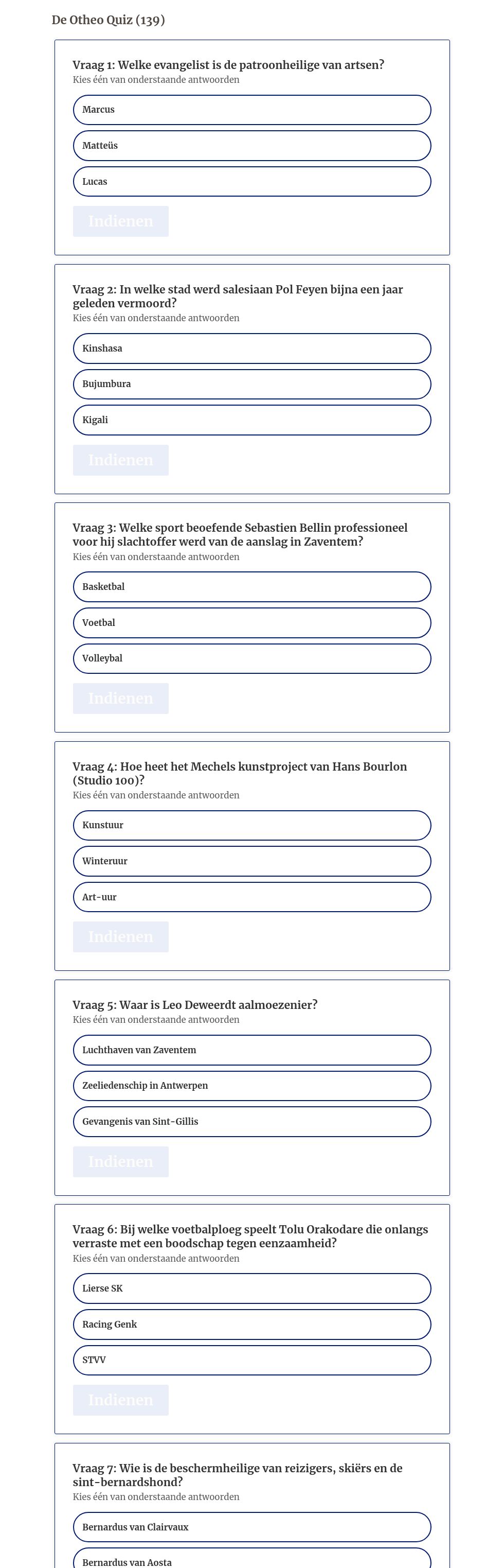 quiz visualization